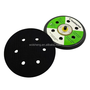Dischi Abrasivi con Interfaccia in PU <span class=keywords><strong>a</strong></span> 6 Fori da 6 Pollici, Tamponi per Levigatura con Velcro, OEM per Detailing Auto e <span class=keywords><strong>Lucidatura</strong></span> <span class=keywords><strong>Mobili</strong></span> - Product Image 1