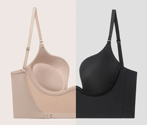 Ensemble soutien-gorge et culotte sexy de haute qualité pour femme, dos bas, push-up, confortable, sans armatures, lingerie d'été - Product Image 5