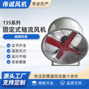 Ventilador de Extracción Industrial T35-11-2.8A/3.15A/3.55A/4A/5A, Ventilador Axial de Flujo Fijo de Bajo Ruido para Ductos - Product Image 4