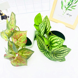 Paulon Artificial <b>Potted</b> <b>Plants</b> 15cm High Plastic Indoor Decor Wedding Props - Product Image 3