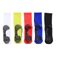 Chaussettes de football unisexes personnalisées OEM, antibactériennes, respirantes, professionnelles, antidérapantes, à compression, pour le sport