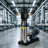 Pompe centrifuge verticale multi-étages électrique haute pression Xuren CDL(F) OEM pour lutte contre l'incendie DN25~DN150