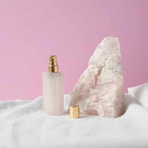 Mini bouteille de parfum de luxe en pierres précieuses naturelles Bouteille de parfum rechargeable en cristal - Product Image 6