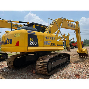 Excavadora Usada Komatsu PC200 Innovadora y Avanzada, Excavadora Usada Komatsu PC200 de Segunda Mano de Alta Calidad en Buenas Condiciones - Product Image 2