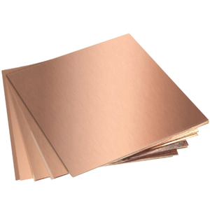 แผ่นทองแดงแผ่นเรียบสีทองเหลืองสำหรับงานต่อสายดินและงานประกอบโครงสร้าง - Product Image 1