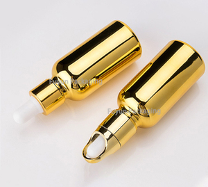 Fuyun thấp moq thiết kế mới Chai Thủy Tinh Nhỏ GiọT 5ml đến 100ml vàng tinh dầu container đa năng kích cỡ cho các loại tinh dầu - Product Image 1