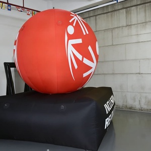 KeepFuns Sfera Gonfiabile Gigante Personalizzata con Base, Palla Gonfiabile per Promozione Eventi e Esposizione del Marchio - Product Image 6