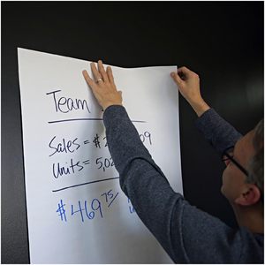 Bloc de Dibujo Autoadhesivo Universal 35603, 25 x 30 cm, Blanco, 30 Hojas sin Rayar (Paquete de 2 Blocs) para Pintura - Product Image 6