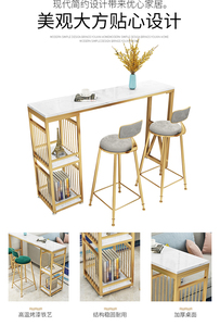 Tavolo e Sedie da Bar per Casa, Arredamento per Bar Domestico, Bancone da Bar per Soggiorno e Esterni - Product Image 6