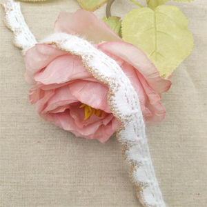 High Quality White Cotton French Lace Printed <b>Accessory</b> Decorative for <b>Garments</b> and Bags Techniques - Product Image 2