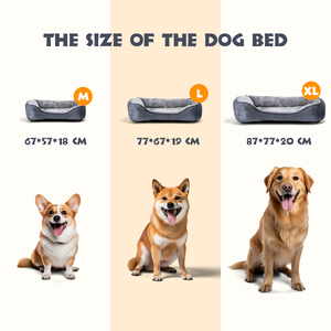 Nobleza XL letto per cani lavabile letto antiscivolo con imbottitura in seta Super morbida e fibra di bambù per cani e gatti - Product Image 5
