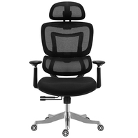 Chaise de jeu ergonomique à dossier haut pivotante avec appui-tête, vente en gros directe d'usine
