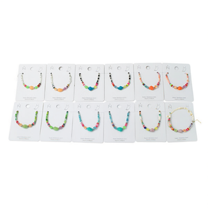 Bracelet de cheville en forme de coquille de fleur, en acier inoxydable, fait à la main, 12 pièces, bijoux tendance pour femmes - Product Image 2