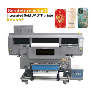 Vente en gros de gobelets en bois et verre machine d'<span class=keywords><strong>impression</strong></span> d'autocollants en chaîne A1 AB film en feuille d'or a et B pour imprimante UV DTF avec plastifieuse - Product Image 1