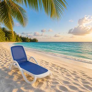 <span class=keywords><strong>Chaise</strong></span> <span class=keywords><strong>longue</strong></span> d'extérieur moderne en plastique, résistante à l'eau, en maille Teslin, pour piscine, plage, jardin, terrasse, vente en gros - Product Image 4