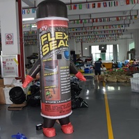 Mascotte gonflable personnalisée KeepFuns en forme de bombe aérosol pour événements publicitaires