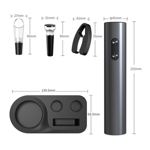 Hot Selling Promotional Gifts <b>Battery</b>-<b>operated</b> Wine Opener Set Automatic Electric Wine Opener for Wedding Gift - Product Image 2