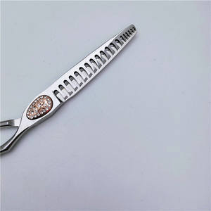 Ciseaux de coiffure droits en acier inoxydable 440C de 6,0 pouces pour droitiers, personnalisables - Product Image 1