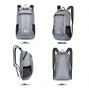 Sac à dos de randonnée pliable et portable pour le plein air, résistant à l'eau, avec logo personnalisé, vente en gros - Product Image 3