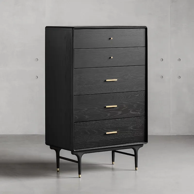 black wooden cabinet drawer chest of drawer wooden storage cabinet cupboard dressers 6 drawers bedroom furniture