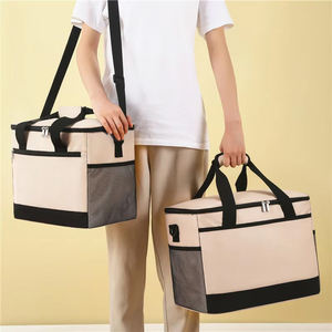 Di grandi dimensioni di alta qualità impermeabile da campeggio per Picnic coibentato con borsa da pranzo fresca scatola di raffreddamento a tracolla con Logo personalizzato - Product Image 2