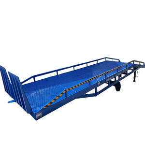 Hydraulic Adjustable 1-1.8m Mobile Dock Ramp Manual <strong>Loading</strong> Lifting <strong>Platform</strong> for 6-15 Ton <strong>Containers</strong> Ramps Plates Boards - Product Image 3