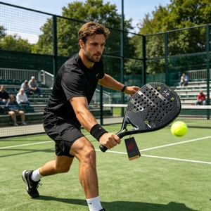 Raqueta de Pádel de Fibra de Carbono <span class=keywords><strong>Bullpadel</strong></span> de Alta Calidad, Fábrica de Canchas de Pádel, Terrenos de Pádel, Pelotas de Pádel, Envío de Grips de Pádel, ODM - Product Image 4