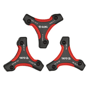 Juego de Llaves Hexagonales Yato de 24 Piezas, Métricas, Cromadas, Grado Industrial, YT-05640 - Product Image 2