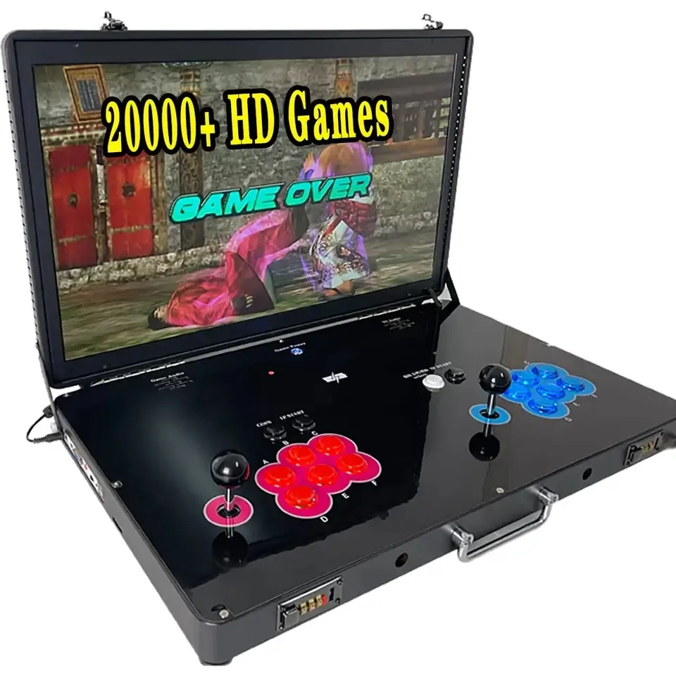 Gangzhou Banana Land Factory 2023 New Design 3d Wifi plus arcade box Hd 9000 In 1 Retro Arcade Gaming Video Game Console