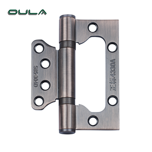 OULA <span class=keywords><strong>Charnière</strong></span> de porte papillon encastrée moderne premium en acier inoxydable de 4 pouces, ouverture à <span class=keywords><strong>180</strong></span> <span class=keywords><strong>degrés</strong></span>, couleur personnalisable, 2 billes, extérieur, 3 mm - Product Image 3