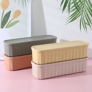 Kẻ sọc vuông hộp lưu trữ tổ chức <span class=keywords><strong>PP</strong></span> nhựa sắt bảng phân vùng phòng ngủ 5kg Công suất đồ lót lưu trữ hộ gia đình tạo tác - Product Image 2