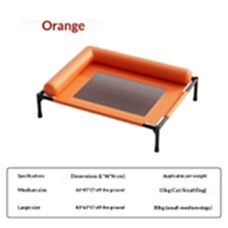 Dog & Cat Pet Folding <b>Cot</b> All Seasons Breathable Moisture-Proof Removable Washable PVC Thickened Pipe <b>Small</b> Medium-Sized - Product Image 4