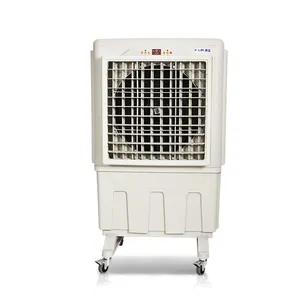 Outdoor energy saving desert cooler, movable evaporative air conditioner with cooling pad