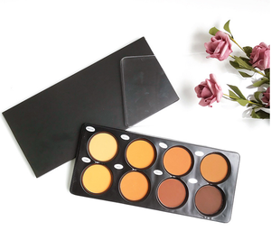 Bronzer אבקה סיטונאי קוסמטיקה מותג פרטי איפור קונטור צבעים קונסילר צבעים קרם קונסילר ערכת 8 צבעים - Product Image 4