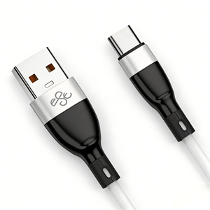 Câble en silicone à charge rapide, USB-A vers Type-C, <span class=keywords><strong>universel</strong></span>, pour la synchronisation des données des téléphones mobiles <span class=keywords><strong>Samsung</strong></span>, Xiaomi, Huawei, vente flash - Product Image 1