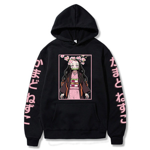 Sudadera con Capucha de Anime <span class=keywords><strong>Cosplay</strong></span>, Kamado Tanjirou, Agatsuma Zenitsu, Nezuko, Sudadera con Capucha de Anime, Kyojuro <span class=keywords><strong>Rengoku</strong></span> - Product Image 4
