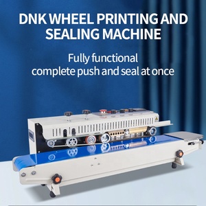 FR-1000 Automatic Commercial Band Sealer Portable Small <b>Desktop</b> Plastic Bag Coffee Powder Code <b>Printer</b> Ink Wheel Sealing Machine - Product Image 2