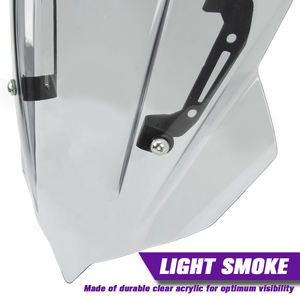 Parabrisas para Motocicleta XXUN, Deflector de Viento, Protector de Pantalla para <span class=keywords><strong>Kawasaki</strong></span> Z400 <span class=keywords><strong>Z</strong></span> <span class=keywords><strong>250</strong></span> 2019 2020 <span class=keywords><strong>2021</strong></span> - Product Image 5