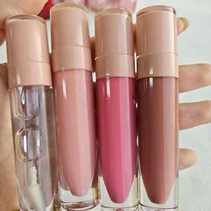 Gloss à lèvres liquide minéral végétalien, waterproof, haute pigmentation, hydratant, longue tenue, maquillage pour les lèvres avec logo personnalisé - Product Image 2