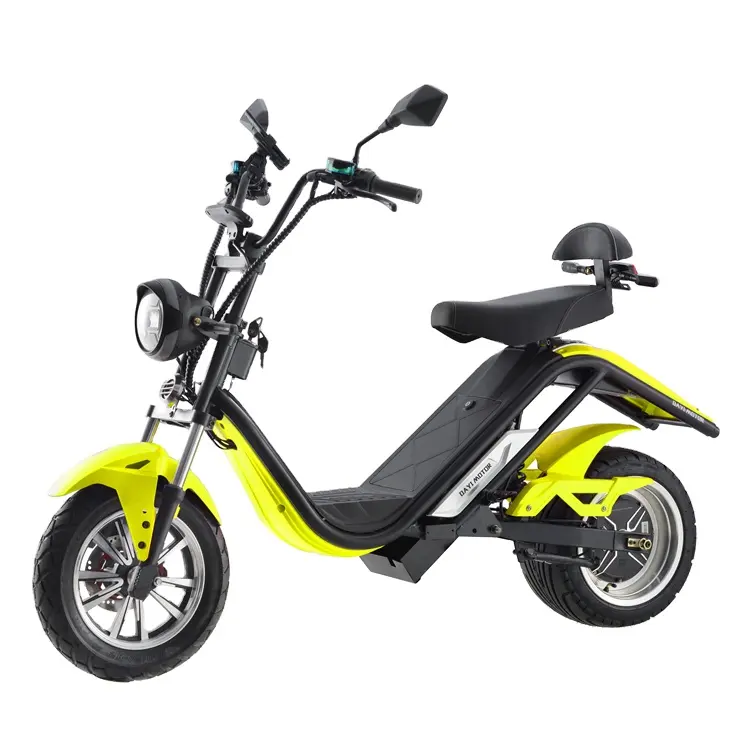 EEC Citycoco Sepeda Motor Elektrik 1500W, Skuter Elektrik Super Murah dengan Pedal