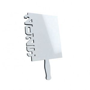 Cadre photo personnalisé avec logo, idéal pour la sublimation DIY, en MDF vierge, parfait pour les diplômes et les événements, avec support en forme de pagaie. - Product Image 3