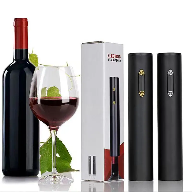 Neues beliebtes Produkt hochwertige Küchenzubehör edelstahl-Flaschen-Korkenschneider elektrische individualisierte Weinflaschenöffner