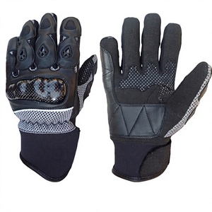 Gants en cuir pour moto, gants de moto chauffants, gants de moto tout-terrain - Product Image 1