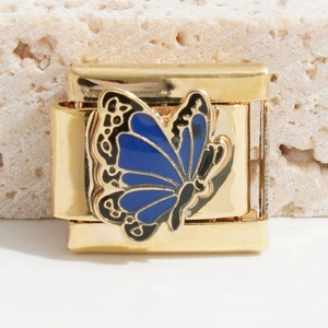 Vòng tay charm Ý với nhiều kiểu dáng khác nhau, vòng tay Ý mạ vàng, charm thép không gỉ, vòng tay Ý tùy chỉnh - Product Image 3