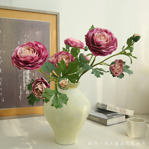ดอกบัวประดิษฐ์ ยี่ห้อ Yihua Floral Art แบบ 4 หัว ดอกไม้ผ้าไหม ดีไซน์ทันสมัย เรียบง่าย เหมาะสำหรับตกแต่งบ้าน จัดช่อดอกไม้ - Product Image 3
