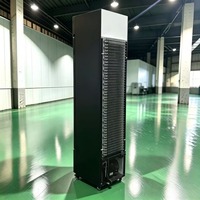 Réfrigérateur de présentation vertical haut de gamme YUANDA avec porte vitrée, acceptant logo personnalisé, pour magasin de proximité