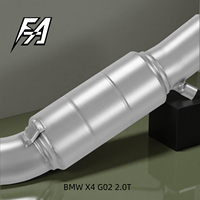 Système d'échappement à longueur égale soudé TIG par des experts pour BMW X3 G01 X4 G02 M40i B58 2.0T/3.0T avec son variable contrôlé à distance Valvetronic
