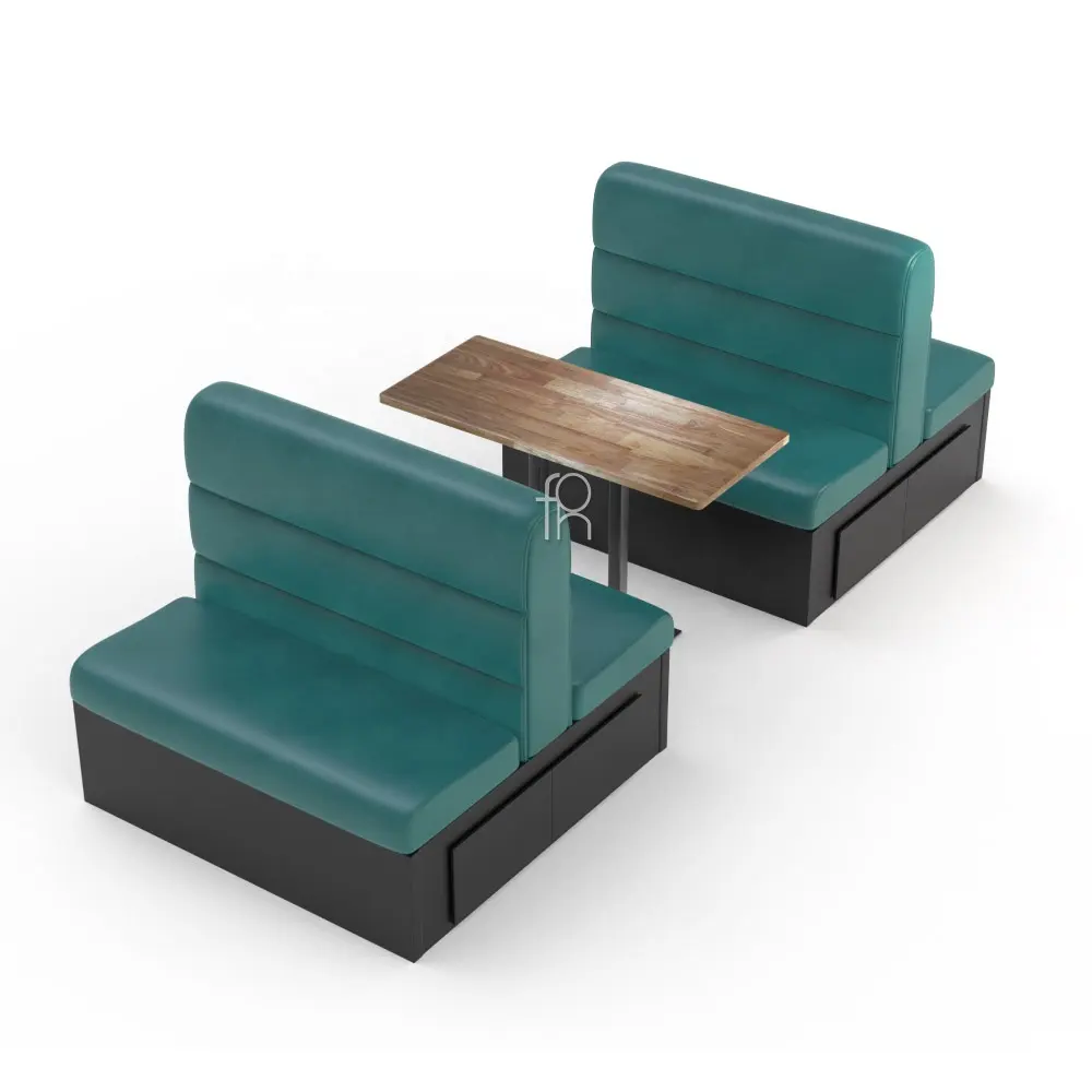 चीन स्मार्ट डिजाइन कैफे बूथ बैठने की जगह और टेबल आधुनिक रेस्तरां कैफे फर्नीचर