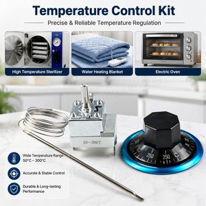 Interrupteur de <span class=keywords><strong>thermostat</strong></span> sur le chauffage de la cafetière, chauffe-eau, four, seau d'eau, pot de nouilles - Product Image 2