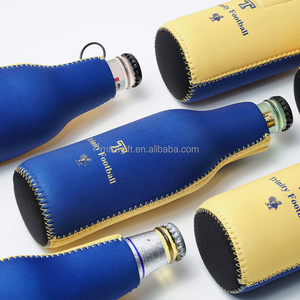 Sublimación Cuello largo Aislante Neopreno Stubby Cooler Holder Keep Drink Botella de cerveza fría con cremallera - Product Image 2
